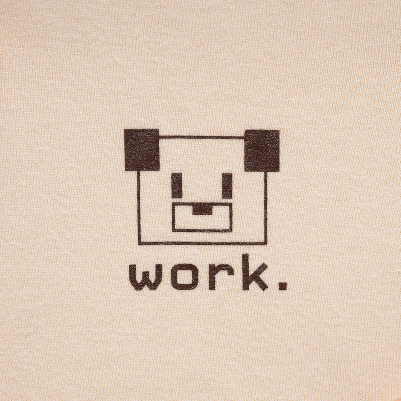 "work." Tシャツ / ニグ